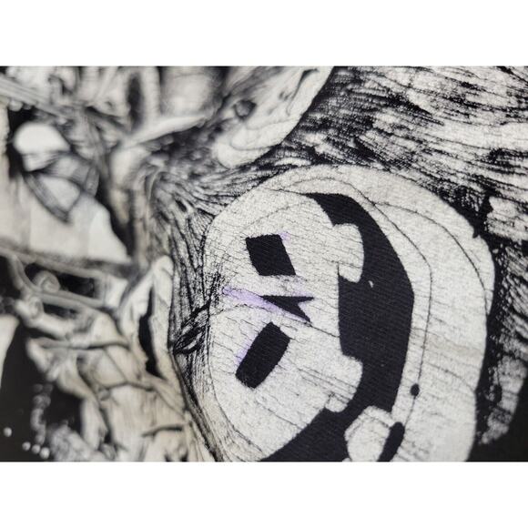 Disney Black Tim Burton's The Nightmare Before Christmas Top Women's Size Large - Picture 8 of 11